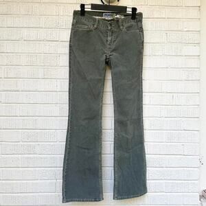 Old Navy Y2K Vintage Green Corduroy Pants